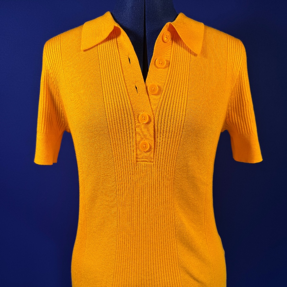 J.Crew Knit Collar Sweater short-sleeved